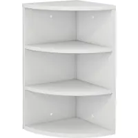 Vicco Fabienne Hoekplank – 30 x 60 cm 3 vakken Wit