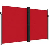 Syfax Windscherm uittrekbaar 200x600 cm rood