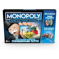 Hasbro Monopoly Super Electronic Banking, Bordspel, Economische simulatie, Vanaf 8 jaar, Familie spel