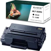 Evoke Toner cartridge printer SAMSUNG MLT-D205L zwart , 5000 pagina's , MLTD205L 205L , compatibel met ML-3710DW ML-3710ND SCX-4833FD ML-3710DW ML-3710ND SCX-4833FD