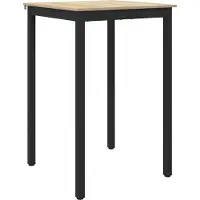 Syfax Staande Bartafel Bewerkt hout Vierkant