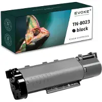Evoke Tonercartridge voor Brother TN-B023 zwarte printer , 2000 pagina's , TNB023 , compatibel met HL-B2080DW DCP-B7500D DCP-B7520DW MFC-B7715DW