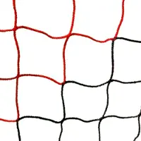 Powershot Zwart / Rood stadionvoetbalnet