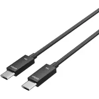Flexline USB-C Verbindungskabel, Typ-C Stecker auf Typ-C Stecker, TB4, UltraFlex, 0,50m