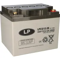 Landport LPCG12-38 Deep Cycle Gel accu (12V, 38 Ah, T6 terminal)