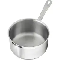 Ilios kookpan met lange steel, plat model, diameter: 160 mm