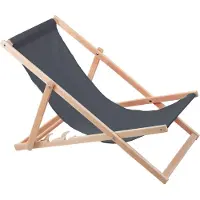 Woodok Houten vloerplanken van beukenhout, grijs, ideaal voor strand, balkon of terras