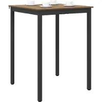 Syfax Staande Bartafel Bewerkt hout Vierkant