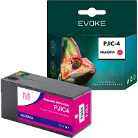Evoke Epson PJIC4 magenta printer inktcartridge , 31 ml , 1000 pagina's , C13S02020691 , compatibel met Discproducer PP-100N11 PP-50II PP100II PP100III