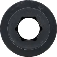 Bgs Stekkerdozen zeskantig, diep 25 mm (1") SW 21 mm (1", 21 millimeter)