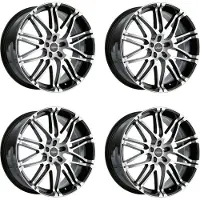 Oxigin 4 velgen, model Oxrock, 8.5x18 inch, ET42, 5x114.3, geschikt voor Infiniti Q50