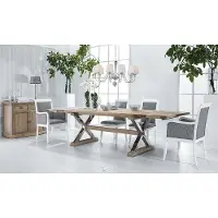 AEA Design esstisch klassischer holz tische ausziehbarer wohnzimmer luxus tisch