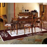 AEA Esstisch Tisch Möbel 4x Stuhle Set 5tlg. Gruppe Design Esszimmer Garnitur