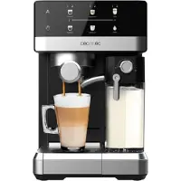 Cecotec semi-automatische espressomachine Touch met melkreservoir, model Power Espresso 20 Touch & Cream. 1350W, thermoblock-systeem