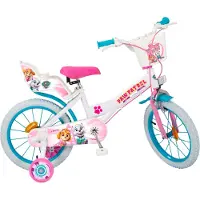 Toimsa FIETS KIND 16" TOI1681 PAW PATROL WIT
