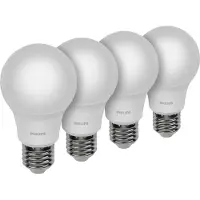 Philips CorePro LEDbulb A60 E27 10W 2700K 1055lm 230V - 4-Pack - Warm Wit