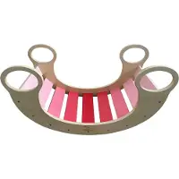 2Kids Toys Montessori roze schommel