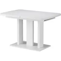 Vicco Eettafel Fenaro, Wit, 120-160 x 80 cm 2 delen