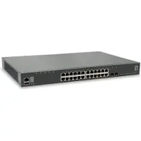 Level One GTL-2891 netwerk switch Managed L3 Gigabit Ethernet (10/100/1000) Grijs