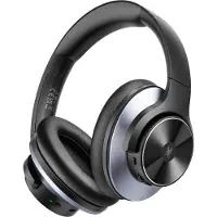 OneOdio Focus A10 – Zwart/Paars – Over-Ear Bluetooth Koptelefoon – Hybrid ANC – 50H Batterijduur – Dual Device Pairing