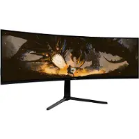 AROZZI Nova 49" Gaming Monitor - Curved - DQHD VA - 165Hz - USB-C - Zwart