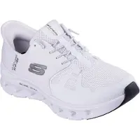 SKECHERS Slip-ons 'Glide Step Pro' grijs / zwart / wit