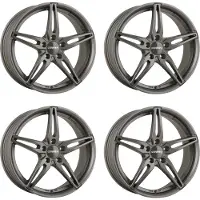 CARMANI 4 velgen, 15 inch, Oskar model, 6.5x16 ET40, 5x114.3, geschikt voor Nissan 200SX, Almera, Juke, Leaf, Maxima, Primera, Pulsar, Qashqai