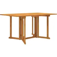 Syfax Tuintafel inklapbaar 150x90x75 cm massief teakhout