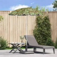 Prolenta Maison Exclusive - Tuinzonnescherm, 170T polyester, camouflageprint