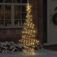 Prolenta Maison Exclusive - Kerstboom met 240 LED's, warm wit licht, 180 cm, van riet