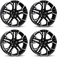 BORBET 4 velgen, model XV, 8.5x19 inch, ET45, 5x112 boutgaten, geschikt voor Seat Alhambra, Altea, Ateca, Exeo, Leon, Tarraco. 5x112 boutgaten, geschikt voor Seat Alhambra, Altea, Ateca, Exeo