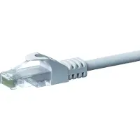 Dsit CAT5e netwerkkabel, U/UTP, 7,50 meter, wit, 100% koper