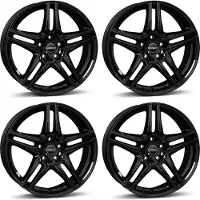 BORBET 4 velgen, model XR, 8.0x18, ET30, 5x112 SW, geschikt voor MG (E)HS, MG4, MG5, ZS 5x112 SW voor MG (E)HS MG4 MG5 ZS. Alufelgen