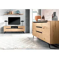 AEA Modern Wohnwand TV-Lowboard Wandregal Wohnzimmer s Sideboard