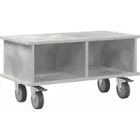 Syfax TV-standaard Beton Grijs 68,5 x 35 x 35 cm Bewerkt hout
