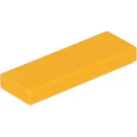 LEGO 1x3 tegels 63864 - 250 stuks, lichtoranje