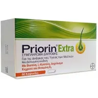 Bayer Priorin EXTRA, voedingssupplement voor het haar, 60 capsules