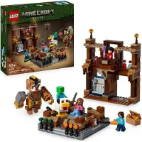 LEGO Minecraft 21272: Het gevecht om de ring in het bosherenhuis, bouwset voor jongens vanaf 10 jaar, 491 onderdelen