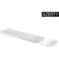 HP 650 Draadloos Toetsenbord en Muis set Wit Qwerty