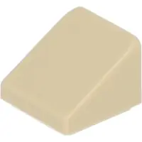 LEGO 1x1 Schuine steen 30° x 1 x 1 x 2/3 54200 - 100 stuks, beige