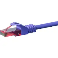 Dsit UTP CAT6 patchkabel - 50 meter paars - 100% koper - netwerkkabel - internetkabel - UTP kabel - RJ45 - 1000 mbit/s