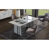 AEA Esszimmer Set Luxus 6x Stühle+Esstisch Essgruppe Garnitur Lehnstühle Modern
