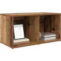 Syfax Tv-meubelset Wandgemonteerd Bruin 72 x 35 x 37 cm Bewerkt hout