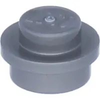 LEGO Zilveren, ronde plaatjes 1x1 - 4073, NIEUW! Aantal: 50 stuks