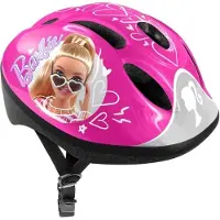 Stamp Fietshelm, Barbie, verstelbare maat, comfortabel, roze