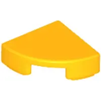 LEGO 1x1 tegels, ronde hoek 25269 - 100 stuks, lichtoranje