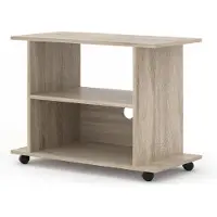 Homlando TV-kast YOGI 80 cm, Sonoma eikenhout. TV-kast met wielen
