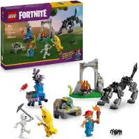 LEGO Fortnite, "De Bananenbasis" en "Mecano" set (77075), bouwset, inclusief Minifiguren van een banaan en Mecano, modulaire ruïnes, geschikt voor kinderen vanaf 7 jaar