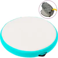 The Living Store Airtrack Gymnastiekmat - 100x100x15 cm - Schokabsorberend - Anti-slip - Waterdicht