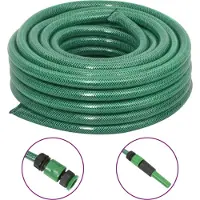 Syfax Tuinslang met koppelingsset 0,75'' 50 m PVC groen